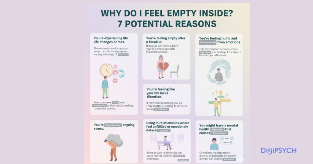 why do i feel empty reasons