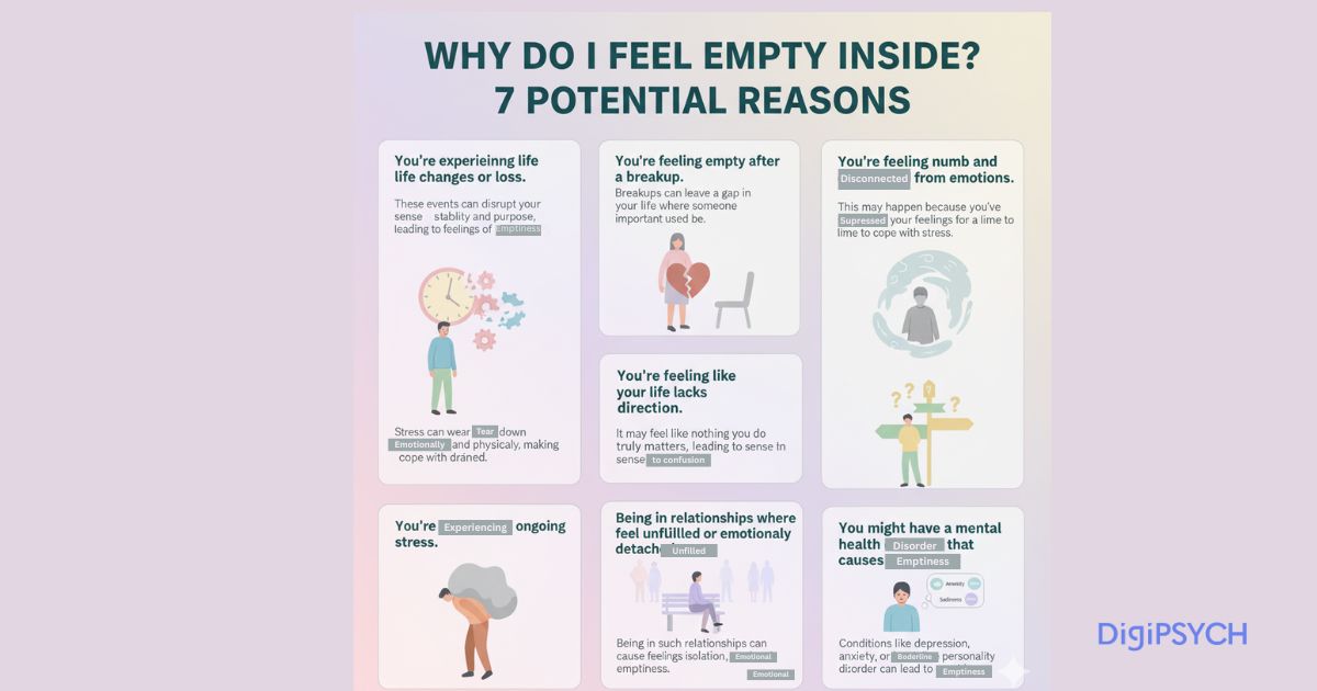 Why Do I Feel Empty? Uncover Hidden Causes & Proven Solutions