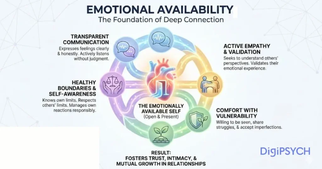 What does it mean to be emotionally available